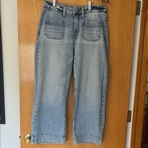 Maurices Light Blue Ankle & Cropped Jeans
